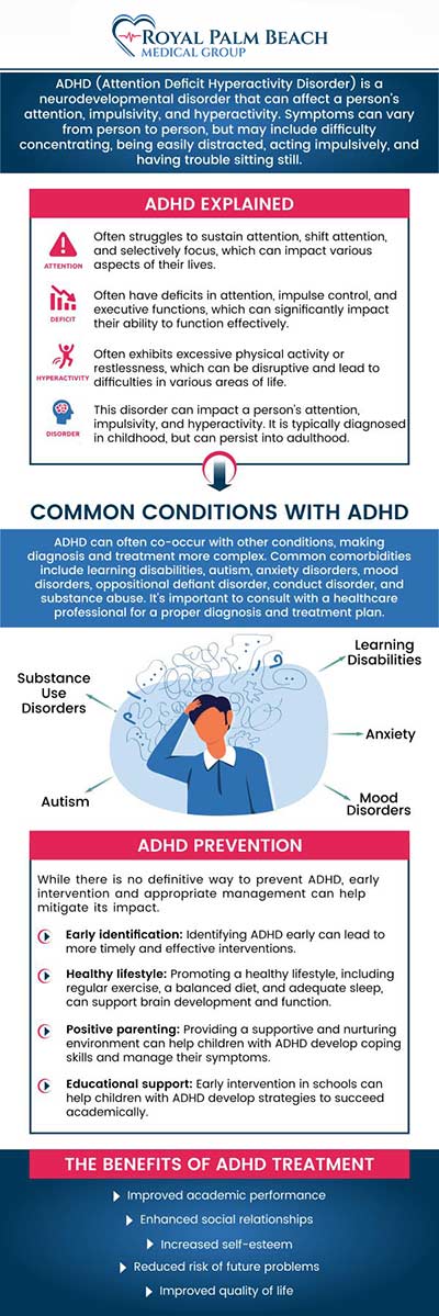 ADHD treatment provides personalized strategies and care to help individuals improve focus, manage symptoms, and enhance their overall quality of life. To achieve your personal and professional goals, receive professional support and tailored solutions from our team at Fort Lauderdale and Royal Palm Beach, FL. For more information, contact us or get an online appointment. We are conveniently located at Fort Lauderdale and Royal Palm Beach, FL.